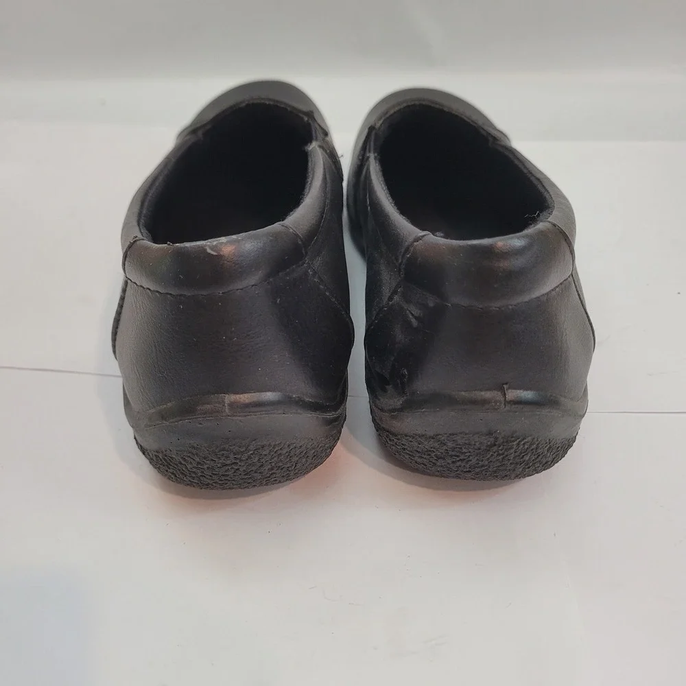 Studio Works Lyric Loafers Womens 6 Black Slip On Comfort Shoes SW-LYRIC-1P